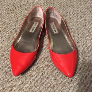 Steve Madden Coral Patent Flats